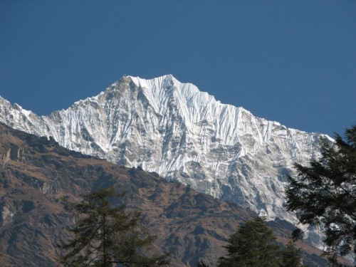 Scene from our lodge in Monjo, Nepal Scene from our lodge in Monjo, Nepal