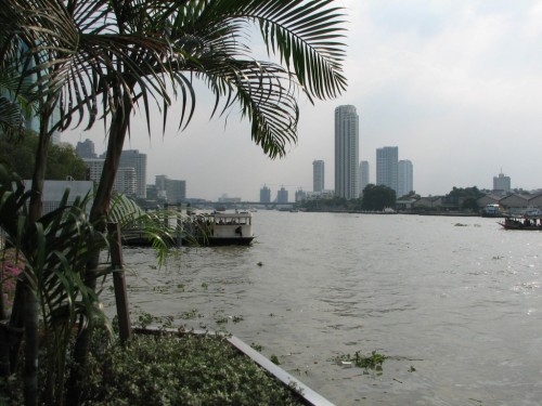 River scene, Bangkok, Thailand River scene, Bangkok, Thailand