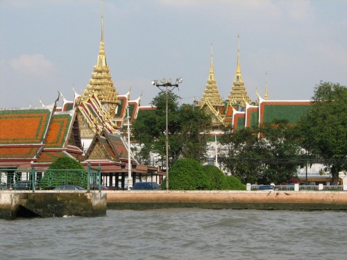 A temple in Bangkok, Thailand A temple in Bangkok, Thailand