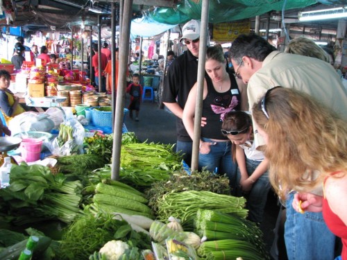 Market place in rural Thailand Market place in rural Thailand