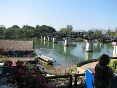 The bridge over the River Kwai, Thailand