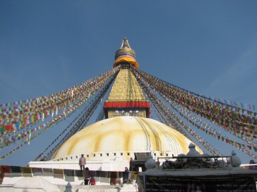 Temple in Kathmandu, Nepal Temple in Kathmandu, Nepal