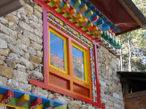Buddhist temple in Nepal Buddhist temple in Nepal
