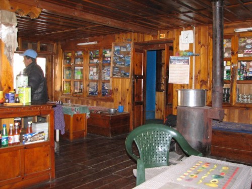 Inside our lodge in Namche Bazar Inside our lodge in Namche Bazar