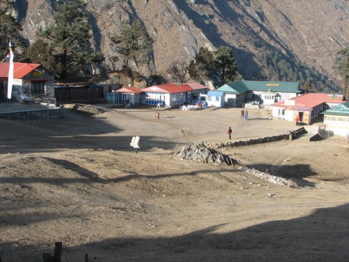 Village of Tengboche, Nepal Village of Tengboche, Nepal