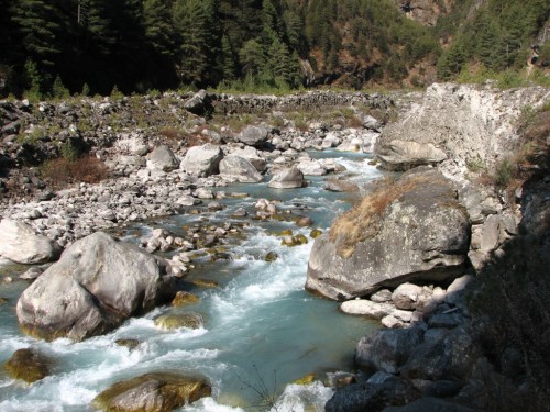 Between Monjo and Namche Bazar, Nepal Between Monjo and Namche Bazar, Nepal