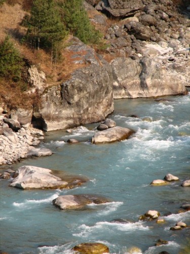 Near the village of Monjo, Nepal Near the village of Monjo, Nepal