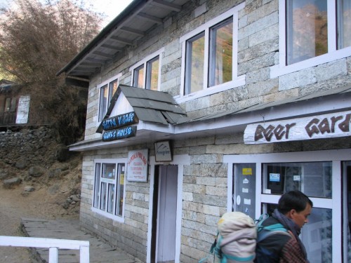 Our lodge in Phakding Our lodge in Phakding