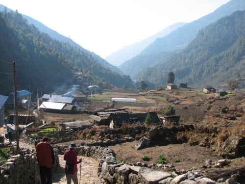 Rural scene near Lukla Rural scene near Lukla