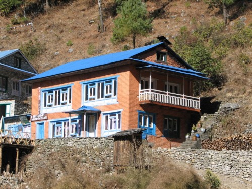 Building near Lukla Building near Lukla