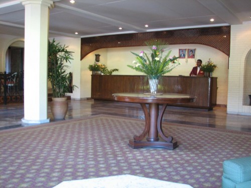 Foyer of the Shangri La Hotel Kathmandu Foyer of the Shangri La Hotel Kathmandu