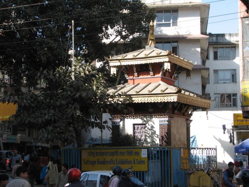 Temple in Kathmandu, Nepal Temple in Kathmandu, Nepal
