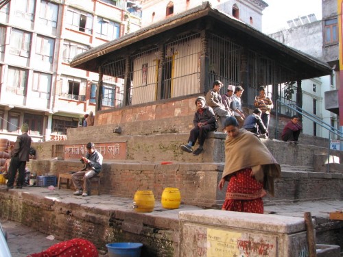 Temple in Kathmandu, Nepal Temple in Kathmandu, Nepal