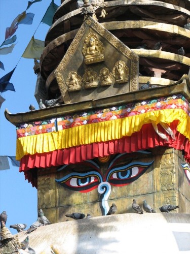 Buddhist Stupa in Kathmandu Buddhist Stupa in Kathmandu