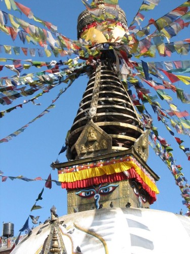 Buddhist Stupa in Kathmandu Buddhist Stupa in Kathmandu