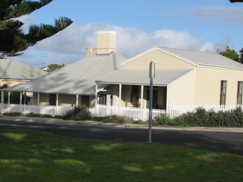 Old houses in Robe, South Australia Old houses in Robe, South Australia