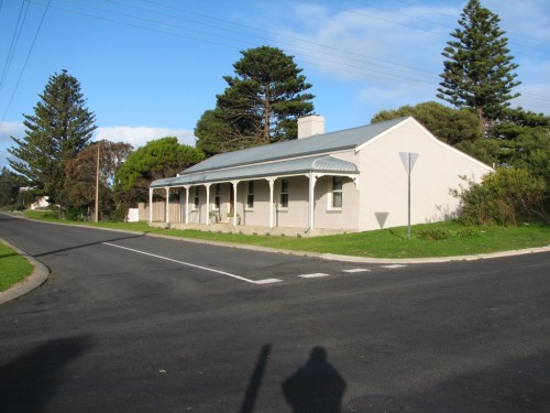 Old houses in Robe, South Australia