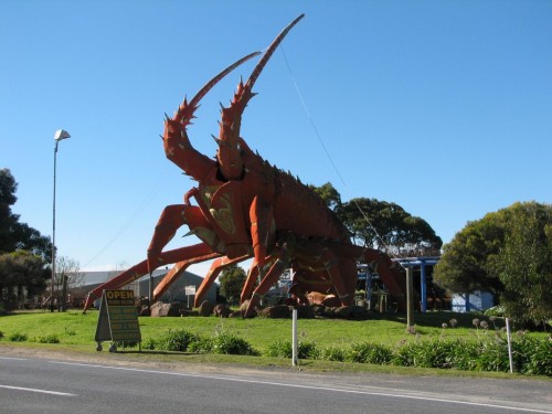 Larry the Lobster, Kingston, South Australia Larry the Lobster, Kingston, South Australia
