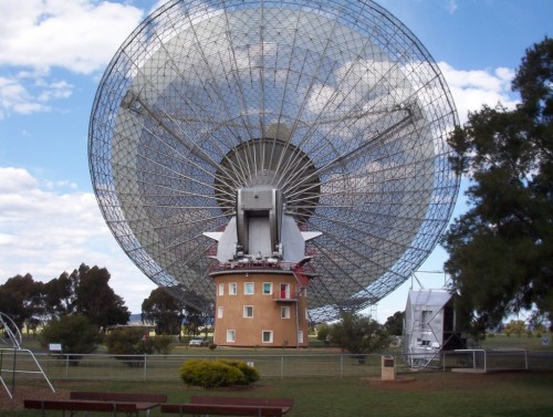 Radio telescope at Parkes, New South Wales