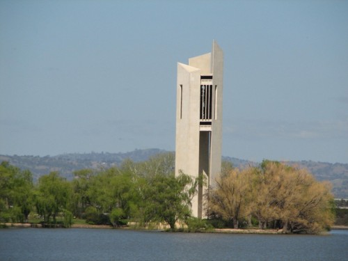 Lake Burley Griffin and National Carillon, Canberra