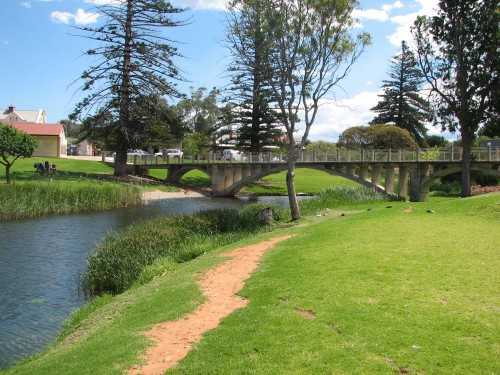 River Angus, Strathalbyn, South Australia River Angus, Strathalbyn, South Australia
