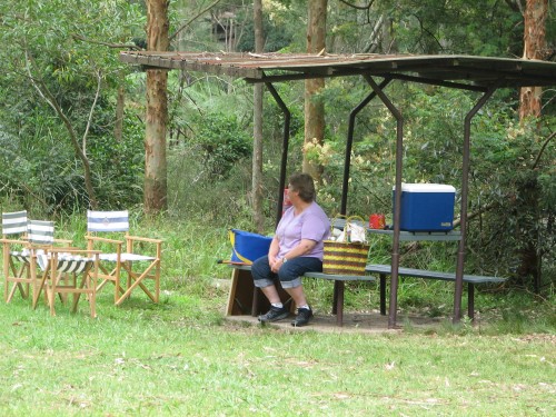 Picnic spot in Lane Cove National Park, Sydney
