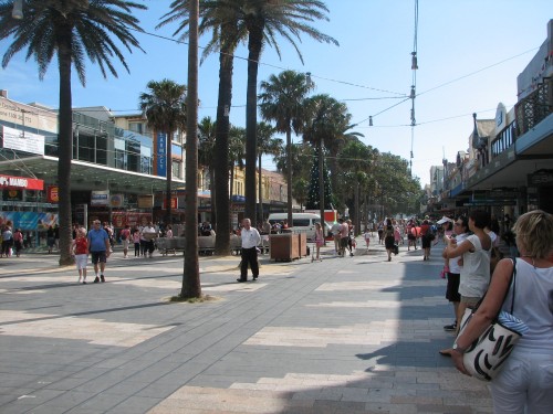 The Corso, Manly Beach, Sydney The Corso, Manly Beach, Sydney