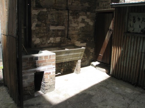 Basic laundry at Susannah Place, The Rocks, Sydney