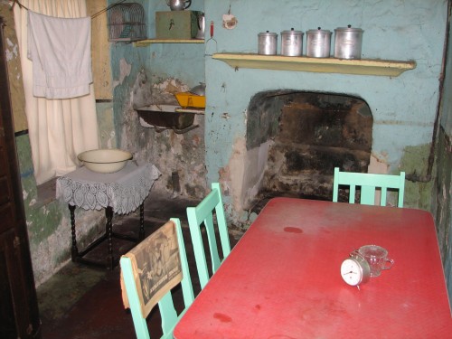 Old kitchen furniture, Susannah Place, The Rocks, Sydney Old kitchen furniture, Susannah Place, The Rocks, Sydney