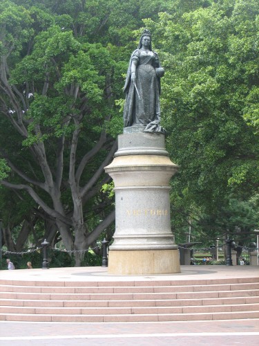 Statue of Queen Victoria, Hyde Park, Sydney