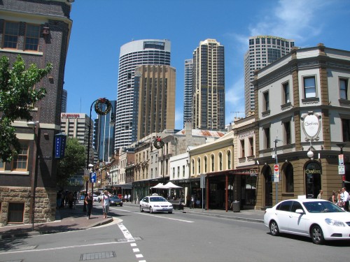 The Rocks district, Sydney