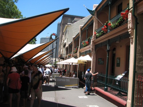 The Weekend Markets, The Rocks, Sydney The Weekend Markets, The Rocks, Sydney