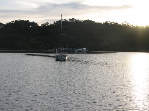 Estuary at Mallacoota, Victoria Estuary at Mallacoota, Victoria