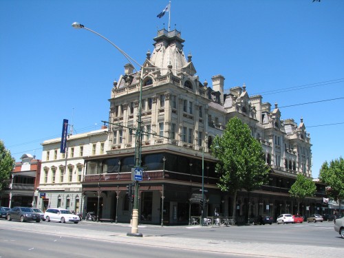 Hotel Shamrock, Bendigo, Victoria Hotel Shamrock, Bendigo, Victoria