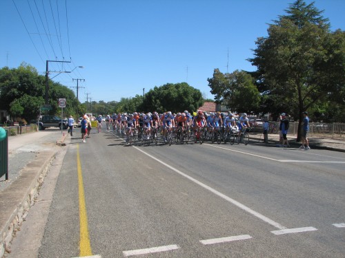 Start of Tour Down Under 2010 Clare South Australia Start of Tour Down Under 2010 Clare South Australia