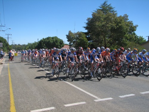 Start of Tour Down Under 2010 Clare South Australia Start of Tour Down Under 2010 Clare South Australia