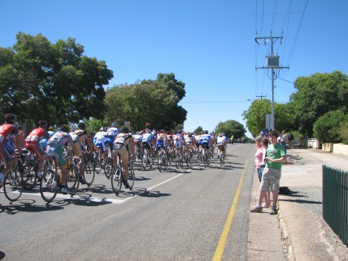 Start of Tour Down Under 2010 Clare South Australia Start of Tour Down Under 2010 Clare South Australia