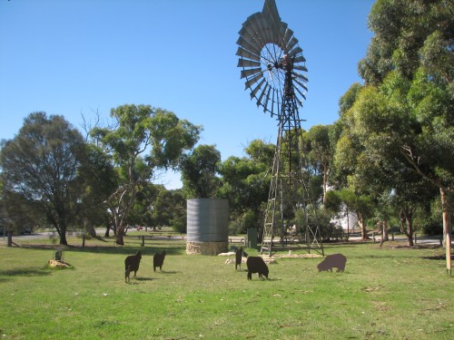 Farming display, Tintinara, SE South Australia