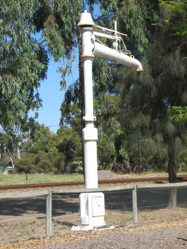 Old steam train water bowser, Tintinara Old steam train water bowser, Tintinara