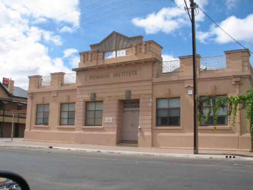 Institute building, Pinnaroo, South Australia Institute building, Pinnaroo, South Australia