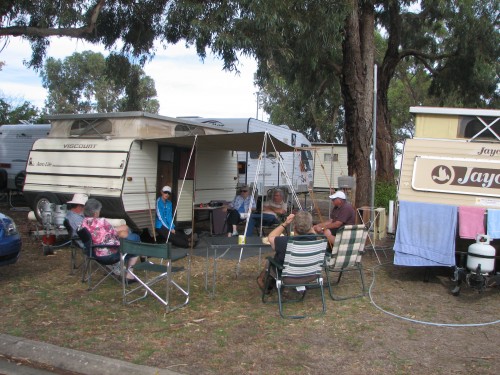 Our caravan spot at Victor Harbor March 2010 Our caravan spot at Victor Harbor March 2010