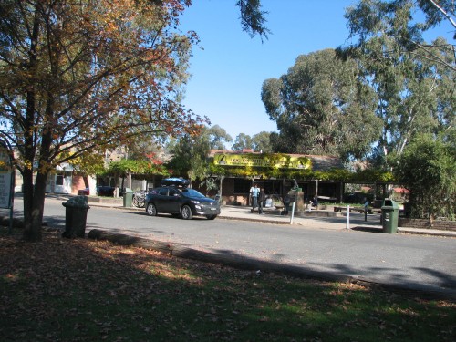 Morning tea at the Dog on the Tuckerbox, Gundagai, NSW