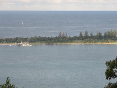 Pittwater as seen from West Head Lookout, Sydney