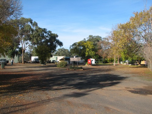 Rankins Springs caravan park, NSW