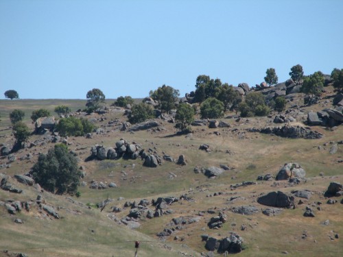 Rock formations near Palmer, South Australia