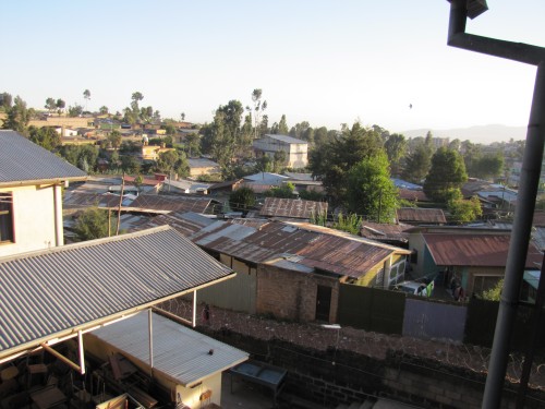 Overlooking Addis Ababa from Bingham Academy
