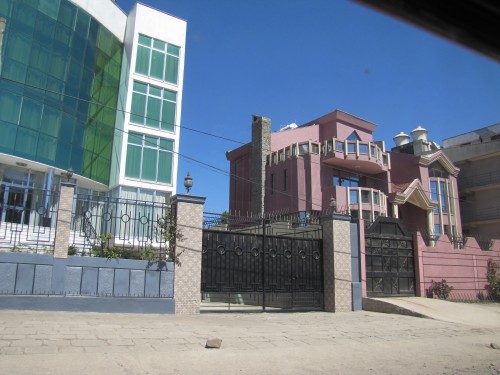 Buildings in Addis Ababa, Ethiopia