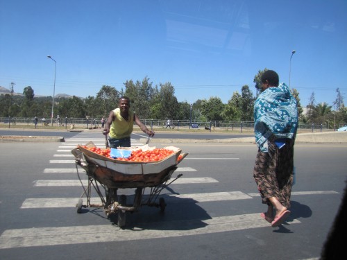 Street vendor, Addis Ababa