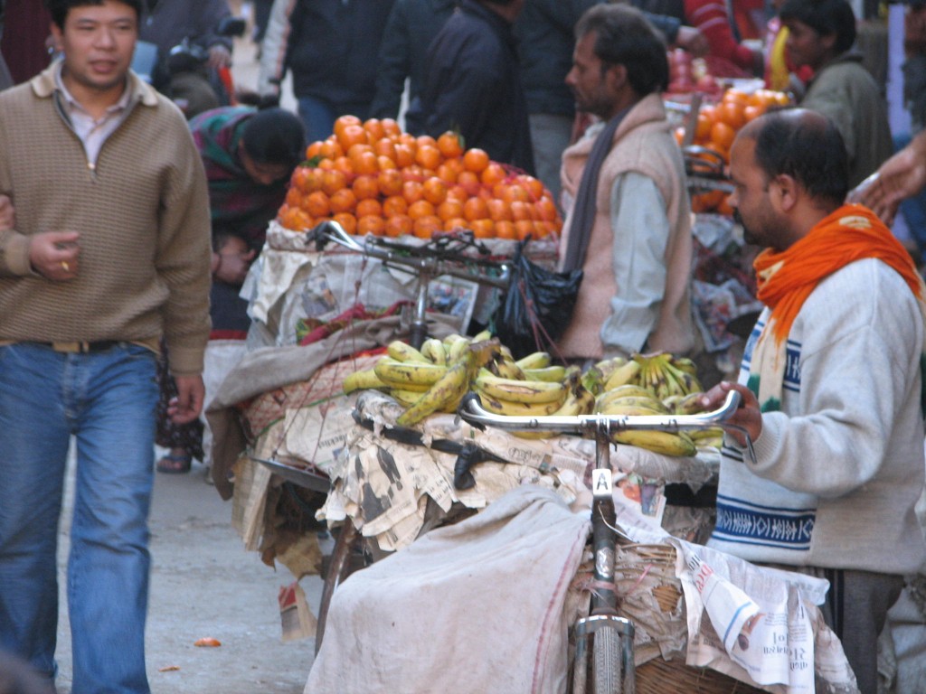 Fruit sellers in Kathmandu Trevor's Travels