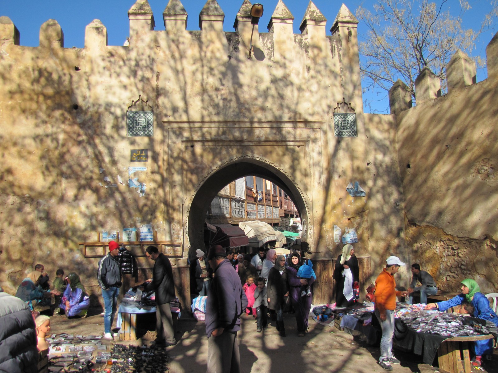 Market day in the village of Sefrou, Morocco Trevor's Travels